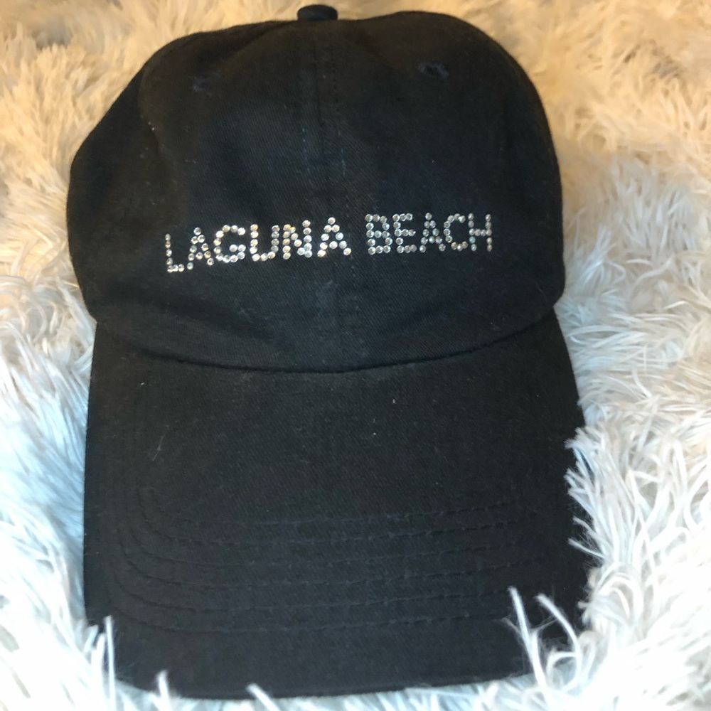 Laguna beach bedazzled hat